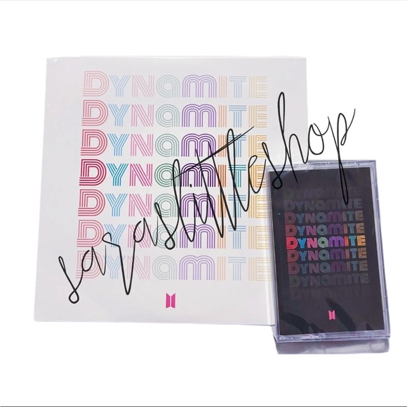 [LIMITED EDITION] BTS DYNAMITE VINYL & CASSETTE SET - BRAND NEW, SEALED - Picture 3 of 5